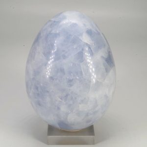 Œuf en Calcite bleue