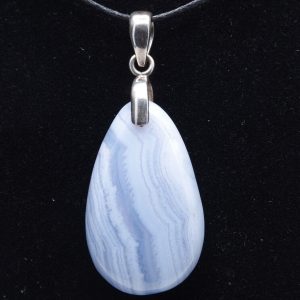 Pendentif en Agate Blue Lace