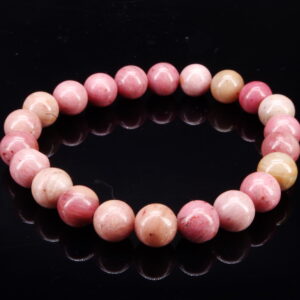 Bracelet en rhodonite.