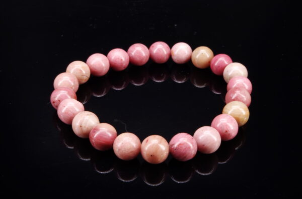 Bracelet en rhodonite.