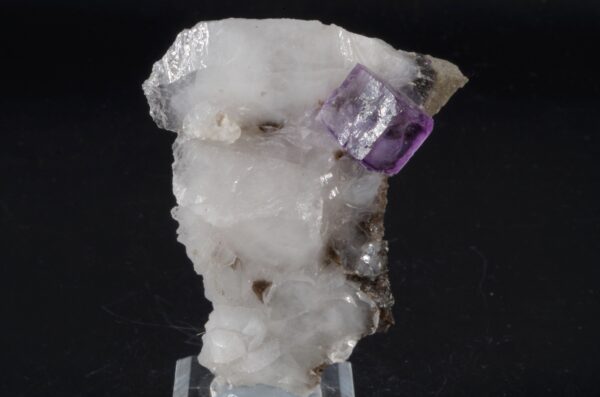 Fluorite sur Quartz de Xianghuapu Mine, Chine