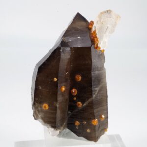 Grenat spessartite sur Quartz de Chine