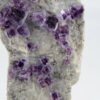 Fluorite sur gangue de France