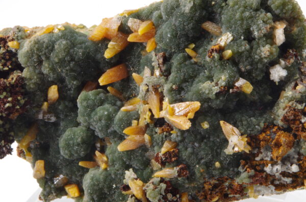 Wulfénite Mimétite du Mexique