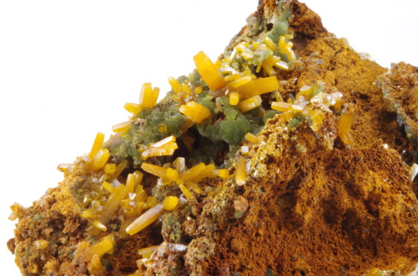 Wulfénite Mimétite du Mexique