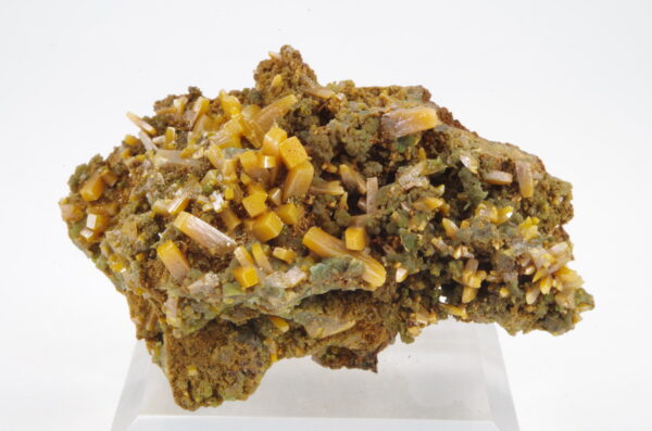 Wulfénite Mimétite du Mexique