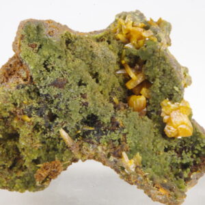 Wulfénite et Mimétite du Mexique