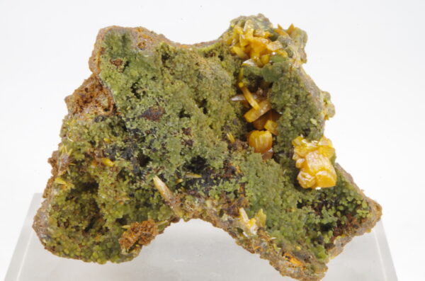 Wulfénite et Mimétite du Mexique