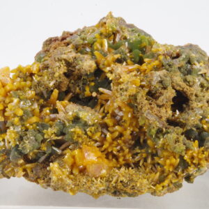 Wulfénite et Mimétite du Mexique