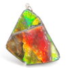 Pendentif avec Ammolite authentique 100% naturelle