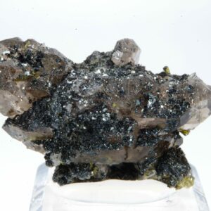 Quartz Hématite Epidote du Mont-Blanc