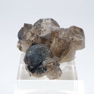 Quartz Hématite Epidote du Mont-Blanc