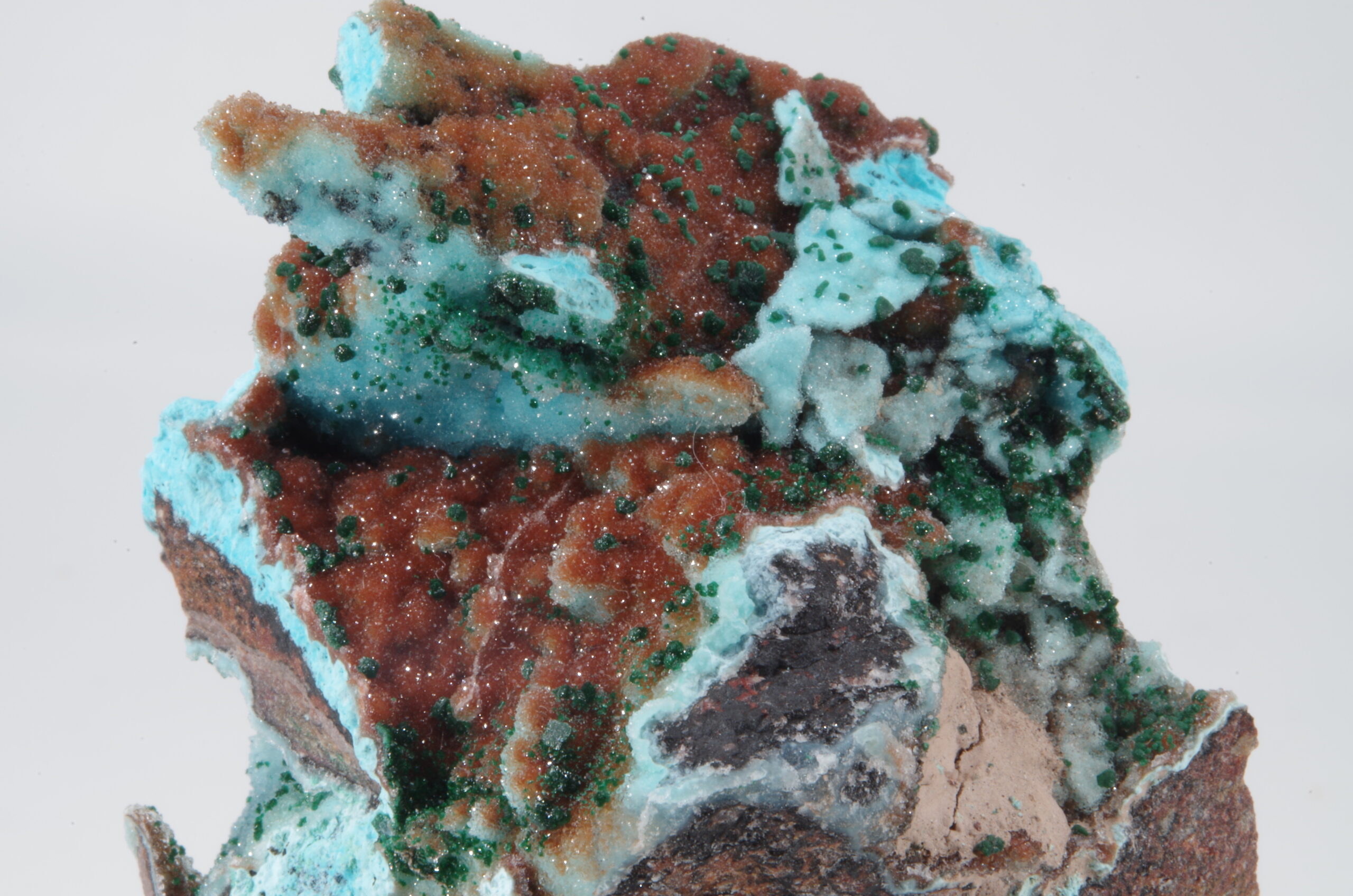 Chrysocolle et Malachite du Congo