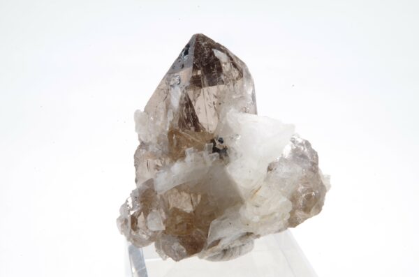 Quartz Adulaire Hématite de Suisse
